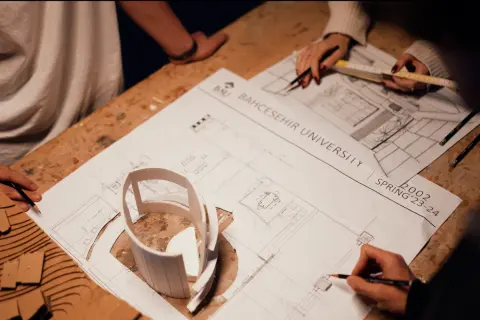 عمل تصميم معماري في بهتشه شهير